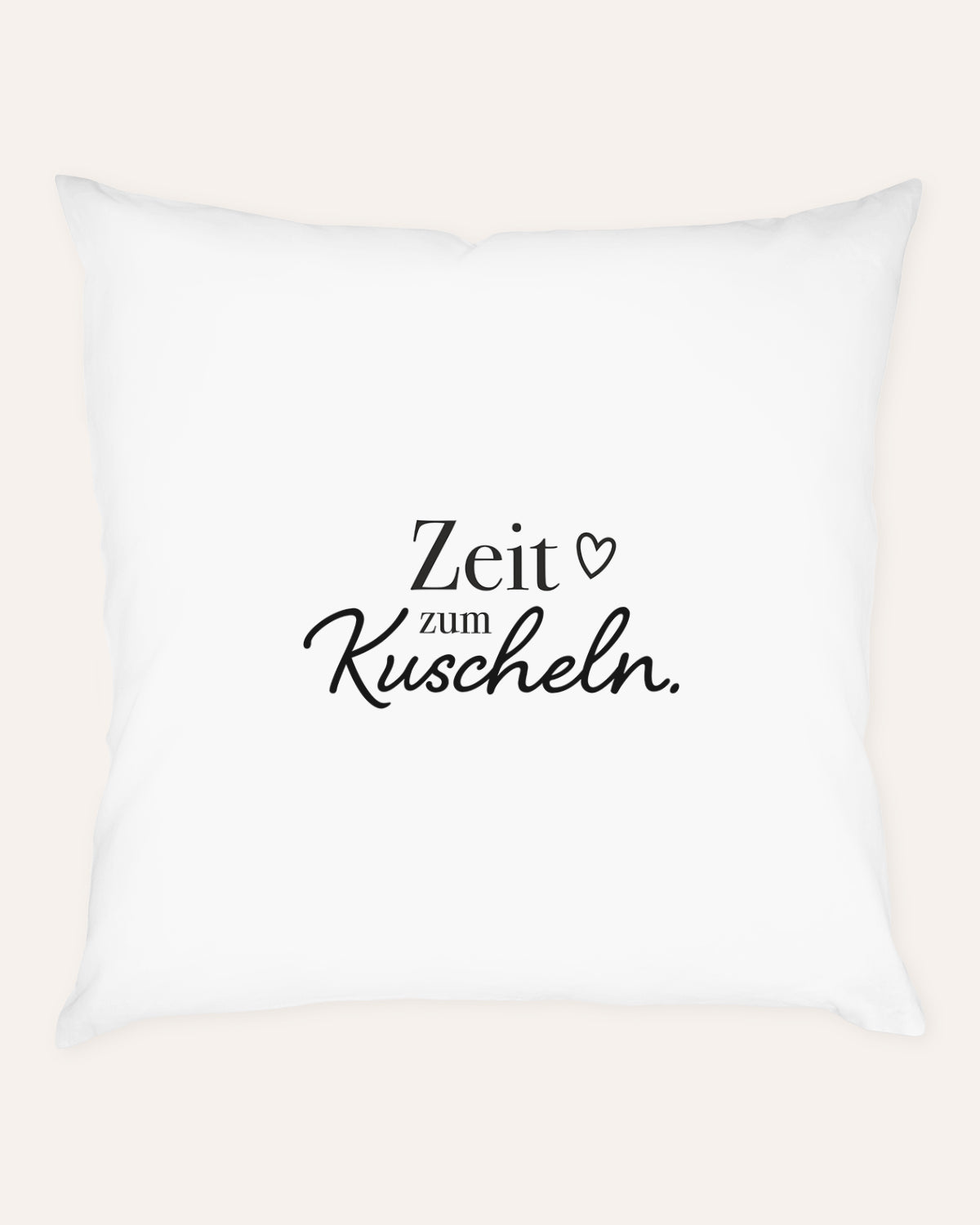 Dekokissen 40x40 cm | Zeit zum Kuscheln