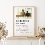 Definition Lieblingskollege - Foto-Poster