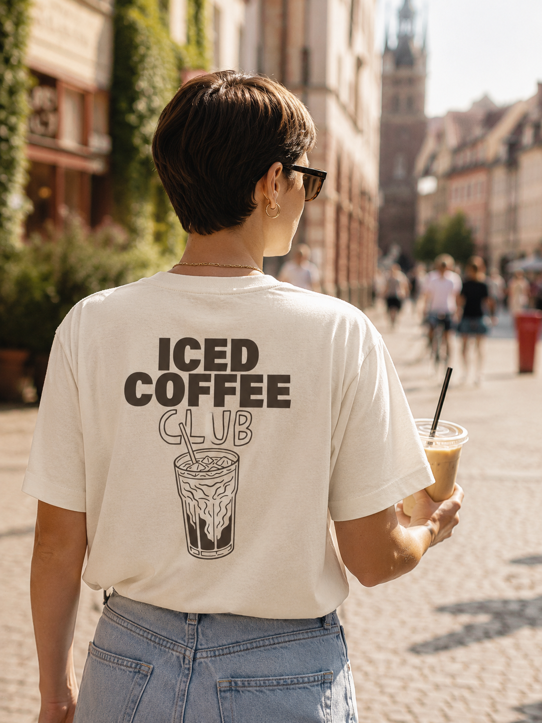 Iced Coffee Club T-Shirt T-Shirt Brandtale