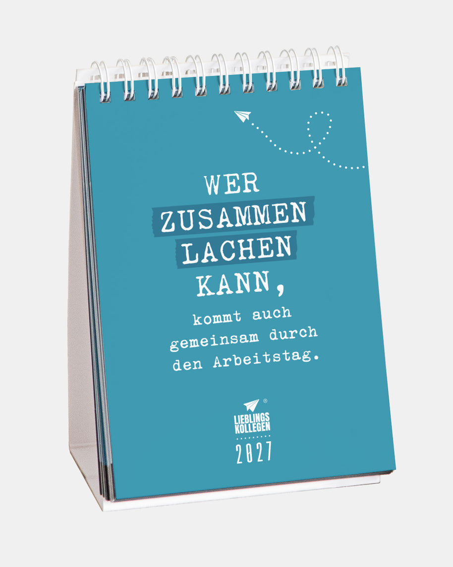 Best of LK - Wochentischkalender 2027 - A5 Kalender Lieblingskollegen®