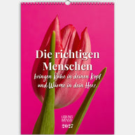 Best of Lieblingsmensch - Monatswandkalender 2027 - A3 Kalender Lieblingsmensch®