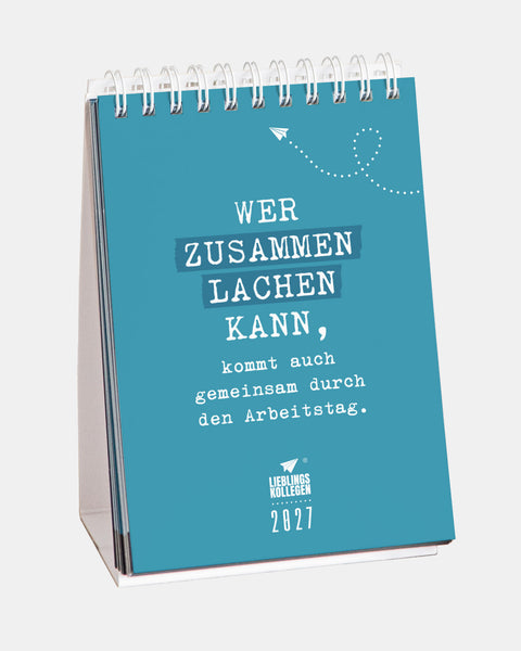 Best of LK - Wochentischkalender 2027 - A5 Kalender Lieblingskollegen®