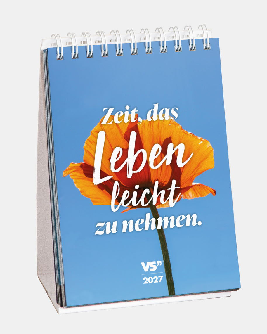 Best of VS - Wochentischkalender 2027 - A5 Kalender Visual Statements®