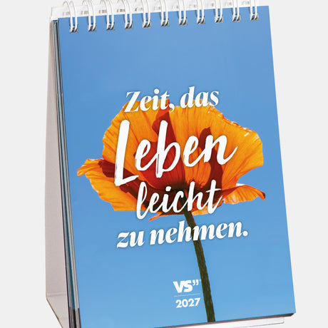Best of VS - Wochentischkalender 2027 - A5 Kalender Visual Statements®