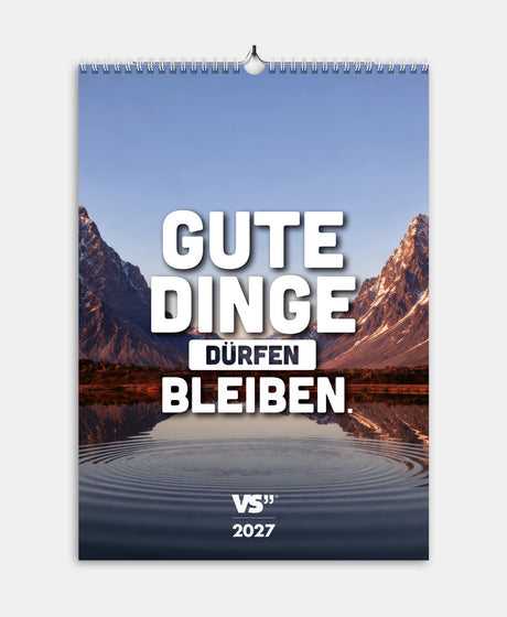 Best of VS - Monatswandkalender 2027 - A3 Kalender Visual Statements®