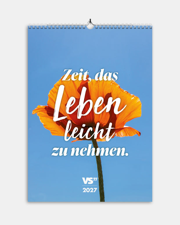 Best of VS - Wochenwandkalender 2027 - A4 Kalender Visual Statements®