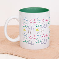 Boobies - Tasse Dunkelgrün Tasse Female Power