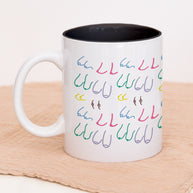 Boobies - Tasse Schwarz Tasse Female Power