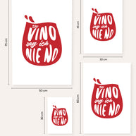 Zu vino sag ich nie no.  - Poster