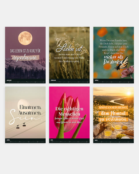 Best of Lieblingsmensch - Monatswandkalender 2027 - A3 Kalender Lieblingsmensch®