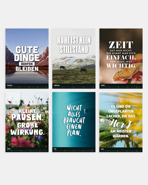 Best of VS - Monatswandkalender 2027 - A3 Kalender Visual Statements®