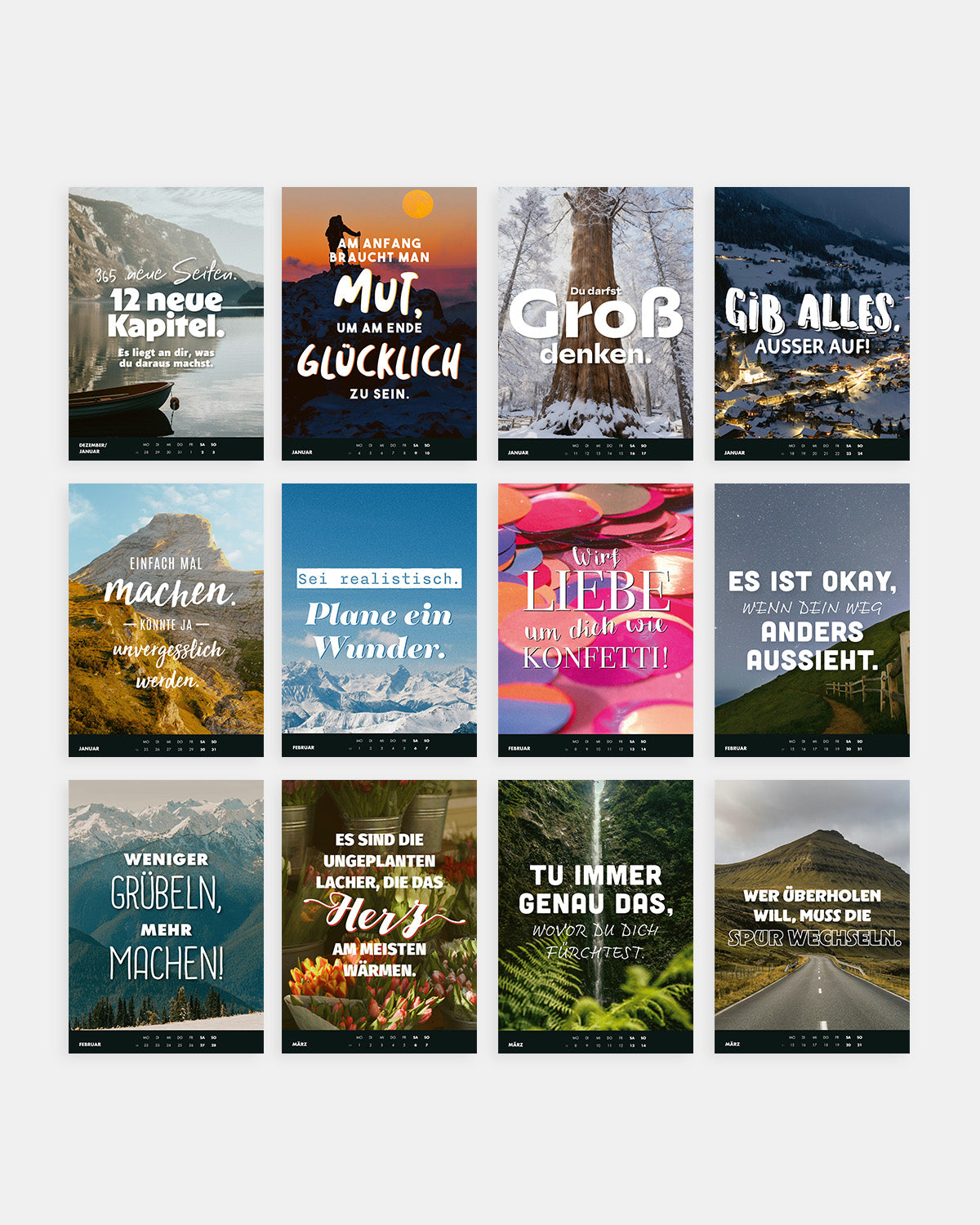Best of VS - Wochentischkalender 2027 - A5 Kalender Visual Statements®