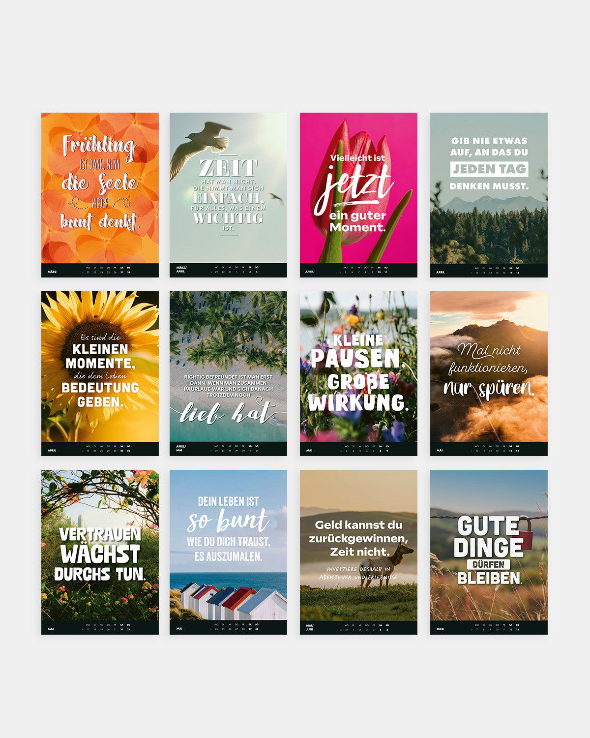 Best of VS - Wochentischkalender 2027 - A5 Kalender Visual Statements®