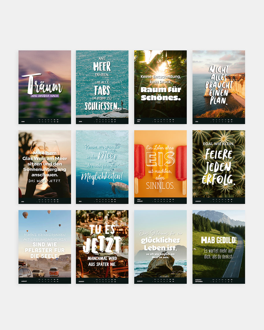 Best of VS - Wochentischkalender 2027 - A5 Kalender Visual Statements®