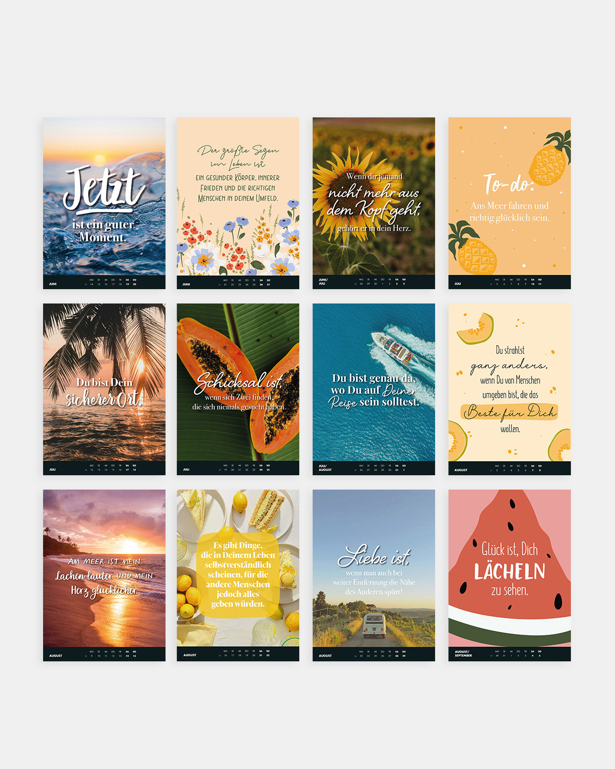 Best of Lieblingsmensch - Wochenwandkalender 2027 - A3 Kalender Lieblingsmensch®