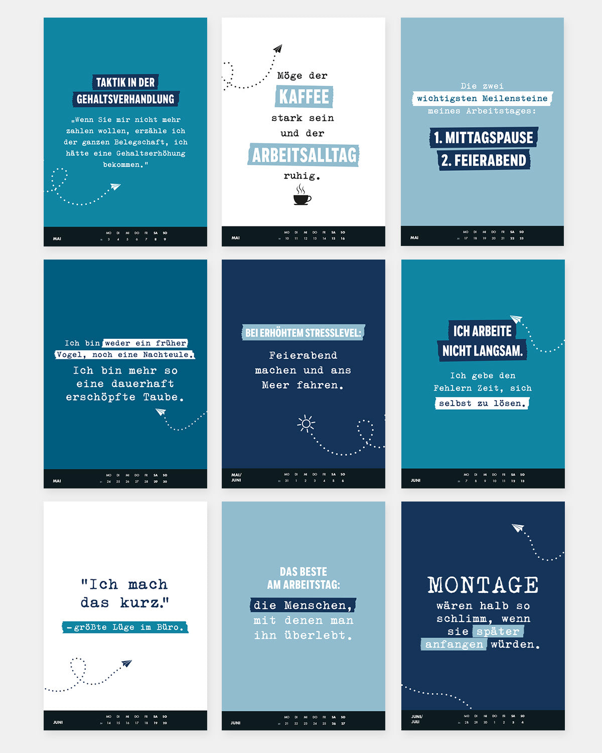 Best of LK - Wochentischkalender 2027 - A5 Kalender Lieblingskollegen®
