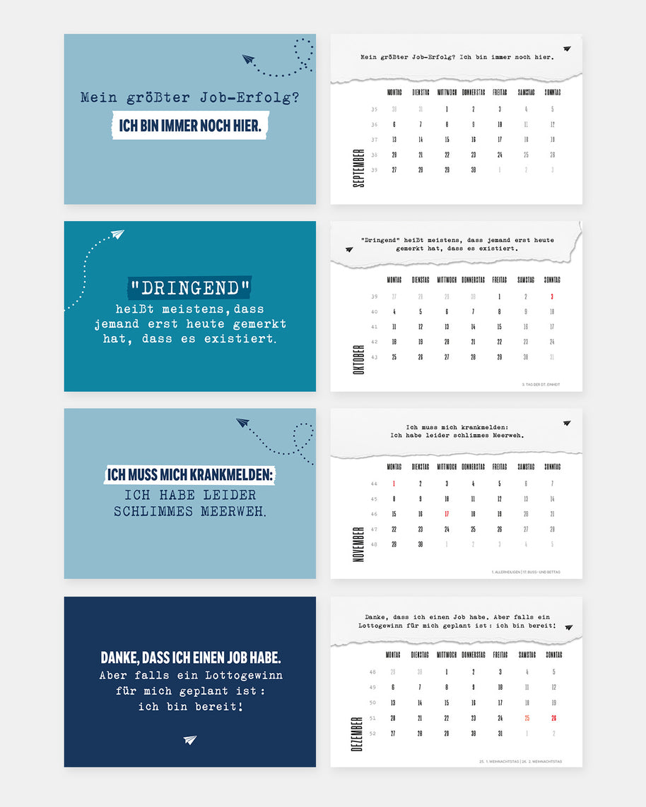 Best of LK - Monatstischkalender 2027 Kalender Lieblingskollegen®