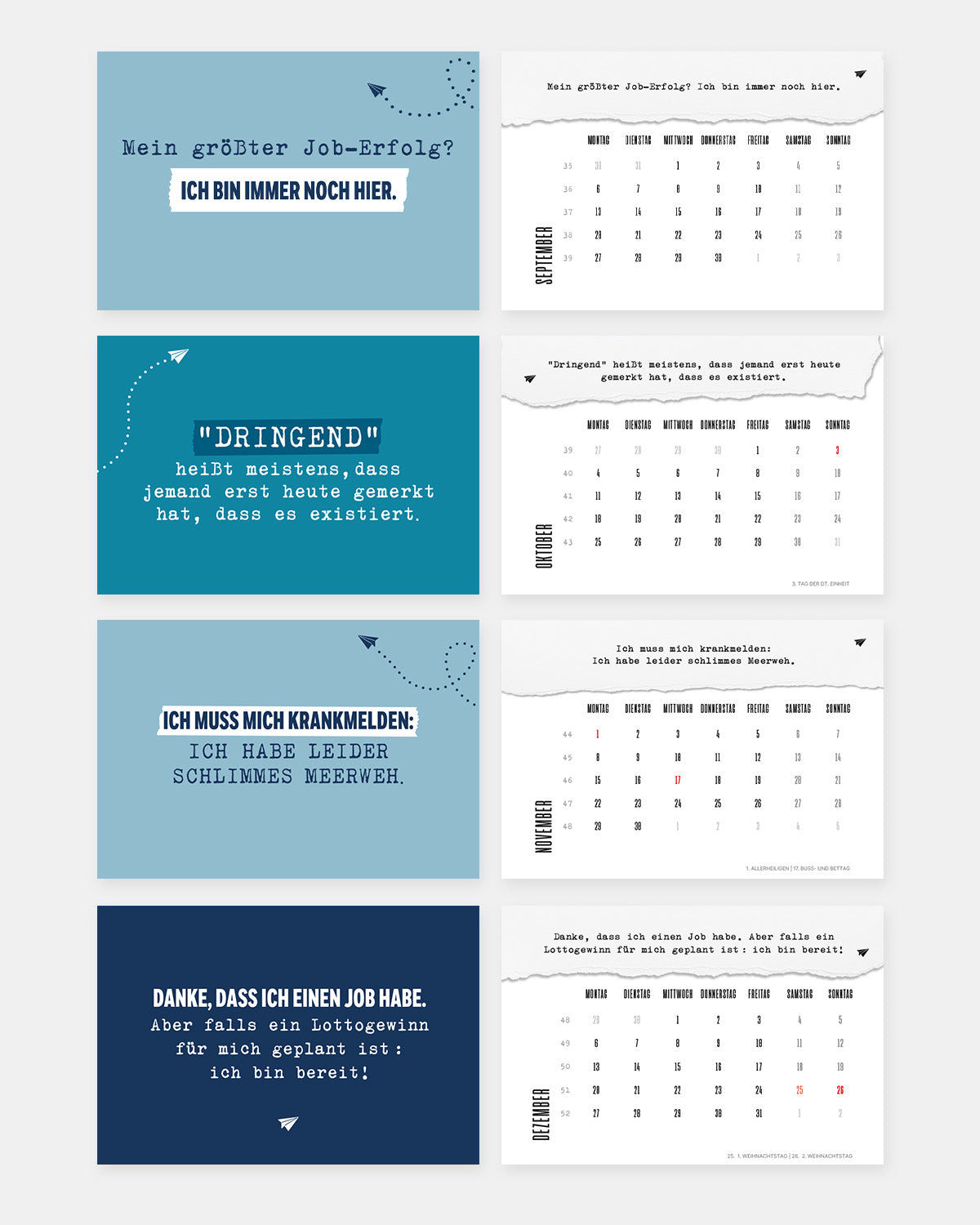 Best of LK - Monatstischkalender 2027 Kalender Lieblingskollegen®