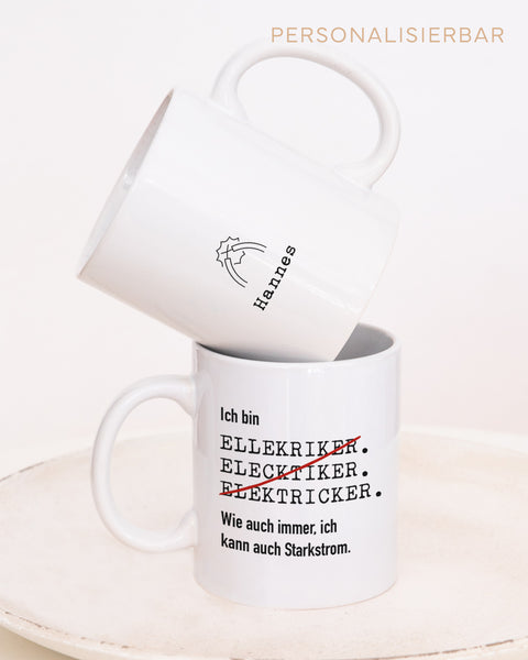 Ich bin Elektriker/in - Tasse Tasse Lieblingskollegen®