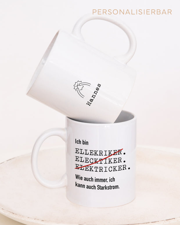Ich bin Elektriker/in - Tasse Tasse Lieblingskollegen®