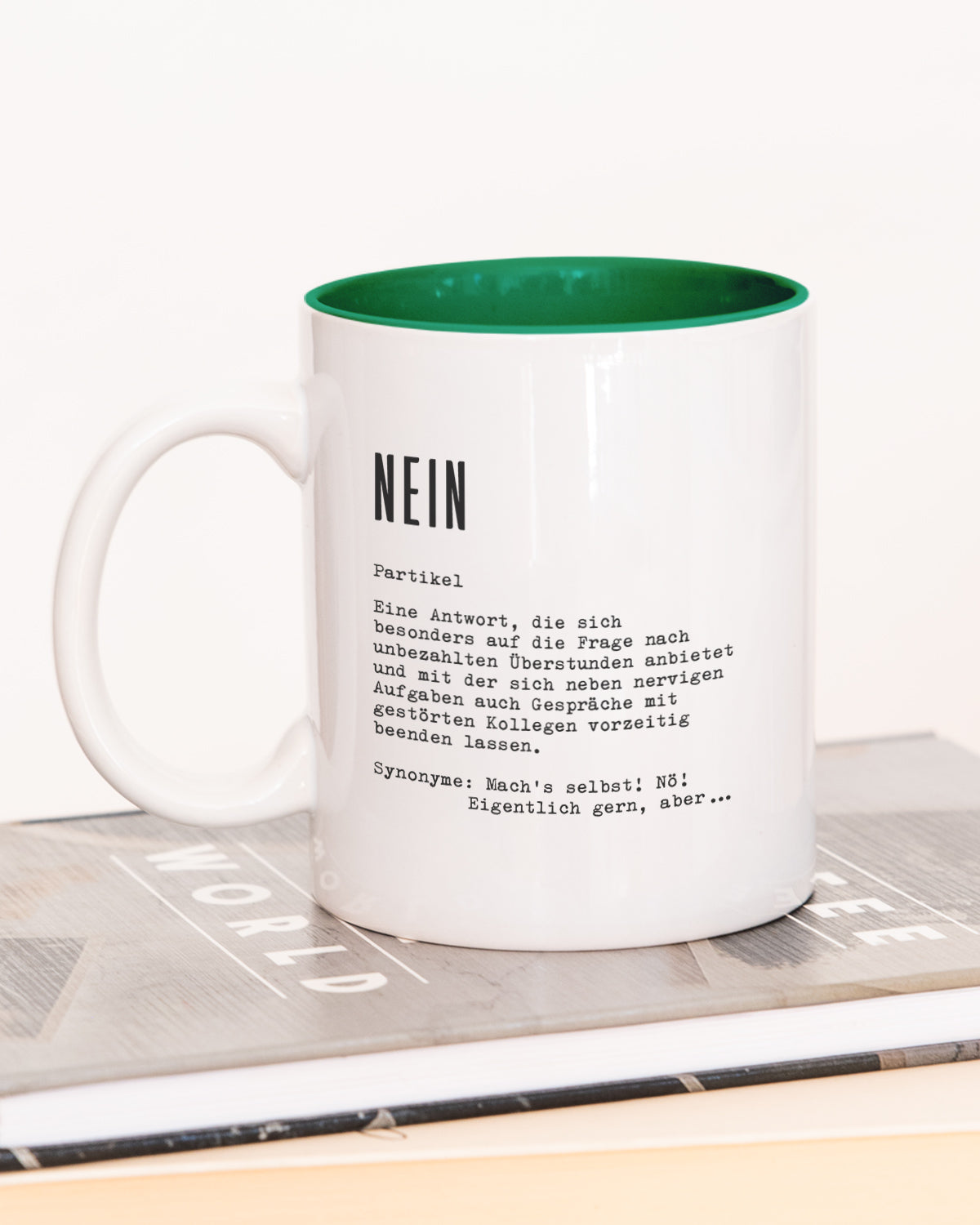 Definition Nein - Tasse Dunkelgrün Tasse Lieblingskollegen®