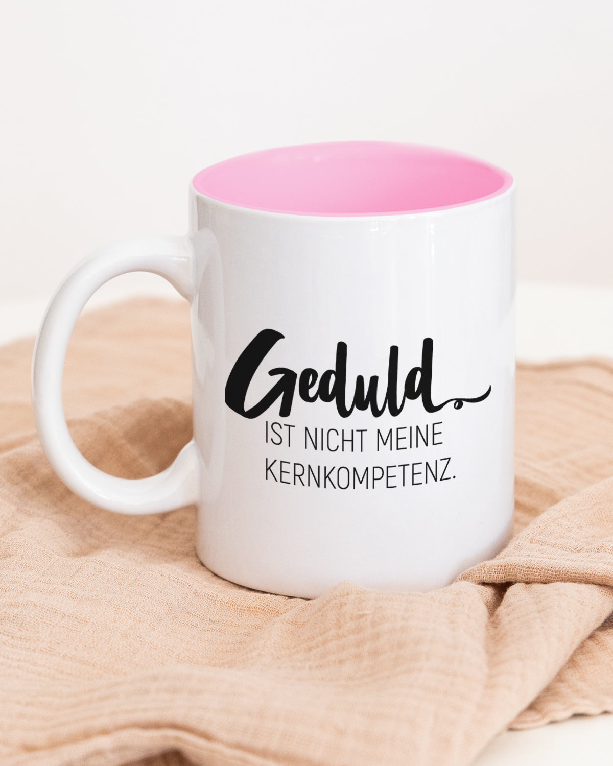 Kernkompetenz - Tasse Pink Tasse Visual Statements®