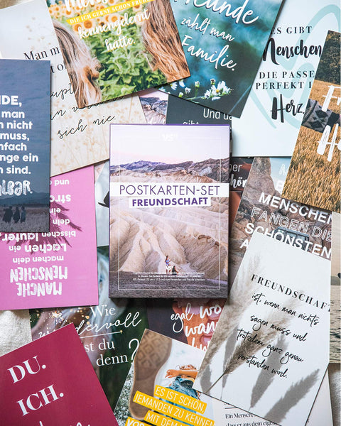 Freundschaft - Postkarten-Set Postkarten-Set Lieblingsmensch®