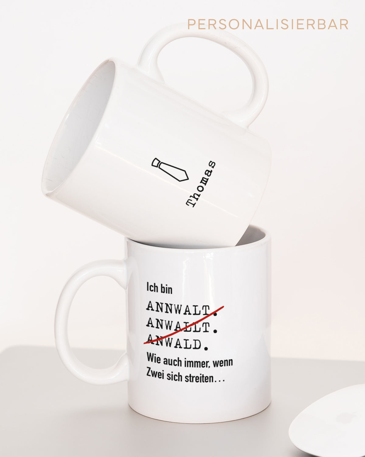 Ich bin Anwalt/Anwältin - Tasse Tasse Lieblingskollegen®