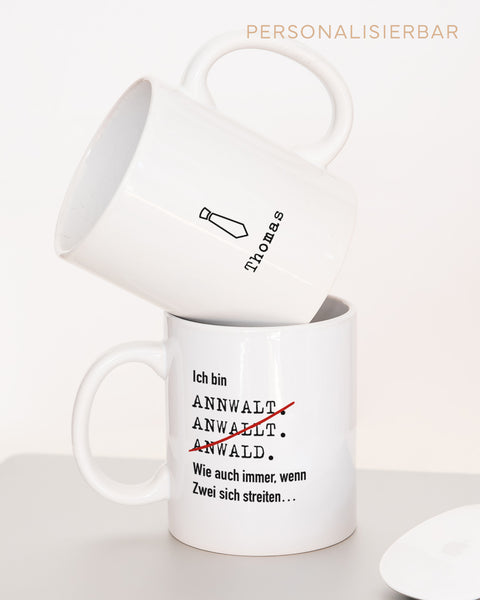 Ich bin Anwalt/Anwältin - Tasse Tasse Lieblingskollegen®