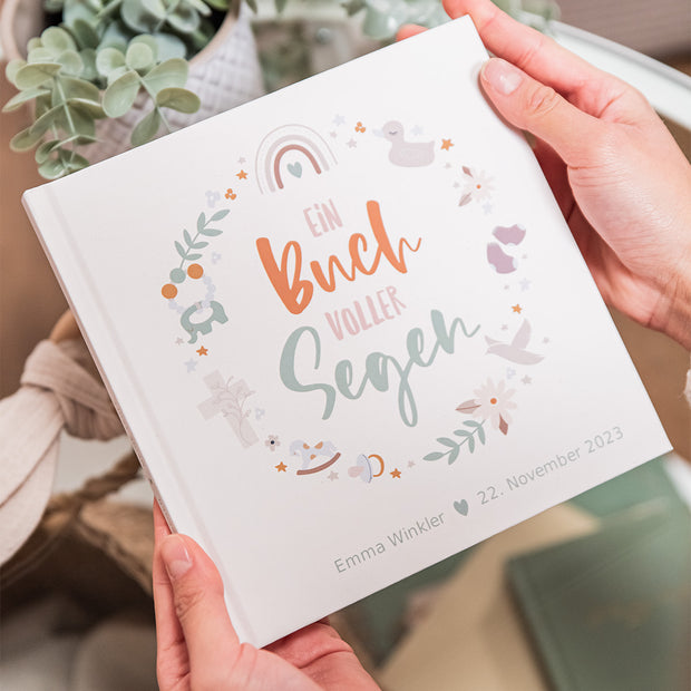 Gästebuch Taufe - Segen Planer & Bücher Lieblingsmensch®