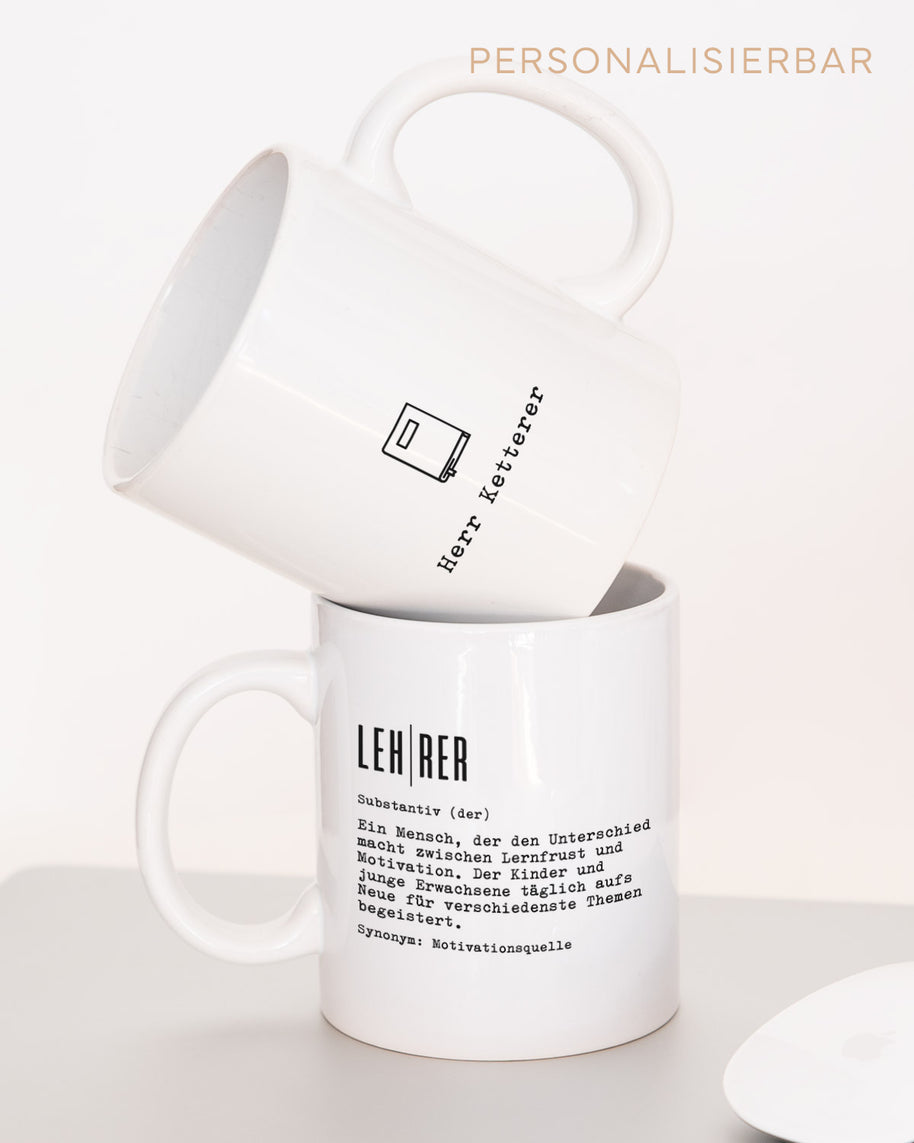 Definition Lehrer/in - Tasse Tasse Lieblingskollegen®