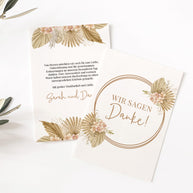 Boho - Dankeskarte Grußkarte Lieblingsmensch®