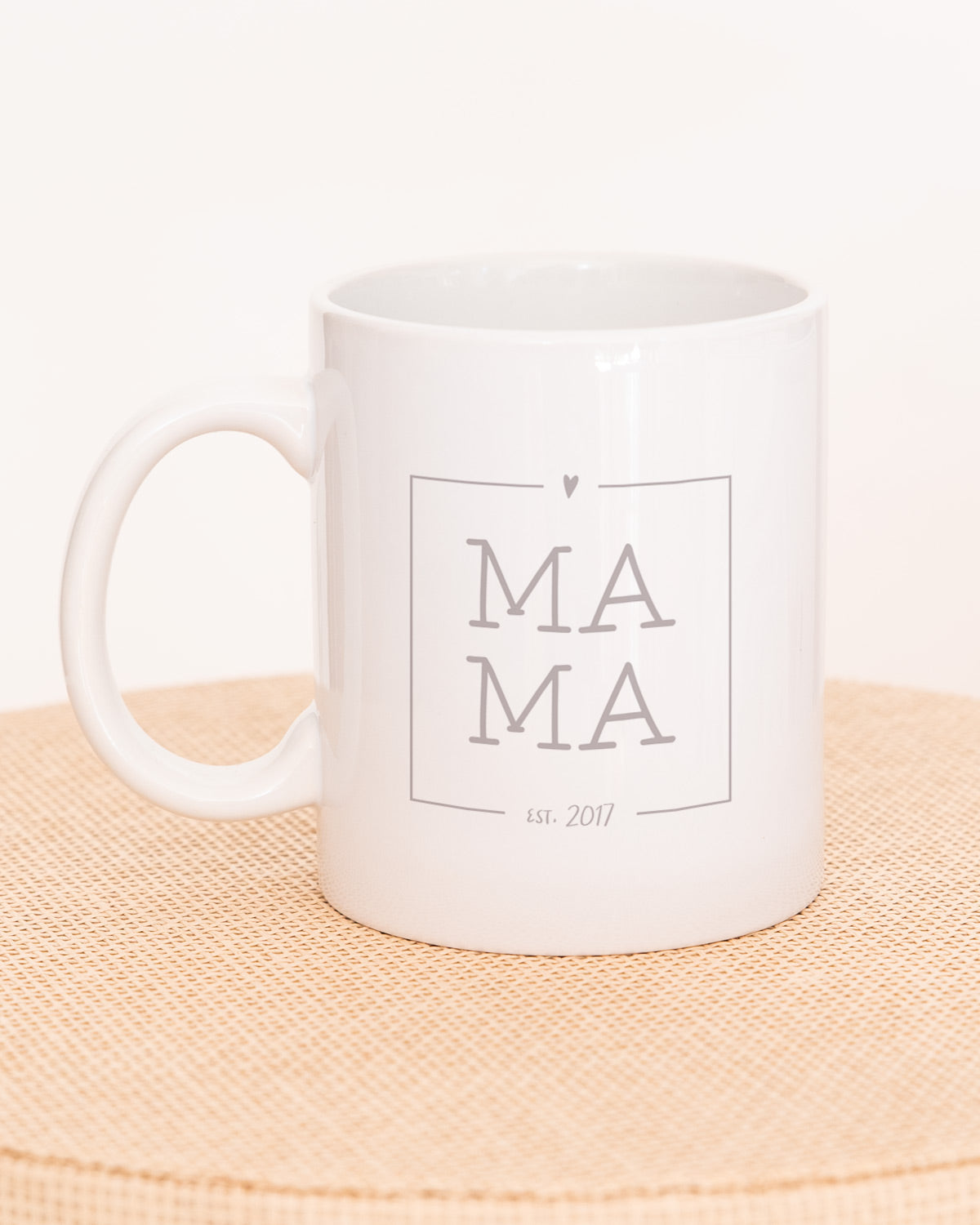 Mama est - Lalelove Tasse Weiß Tasse Lieblingsmensch®