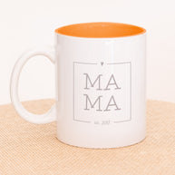 Mama est - Lalelove Tasse Orange Tasse lalelove
