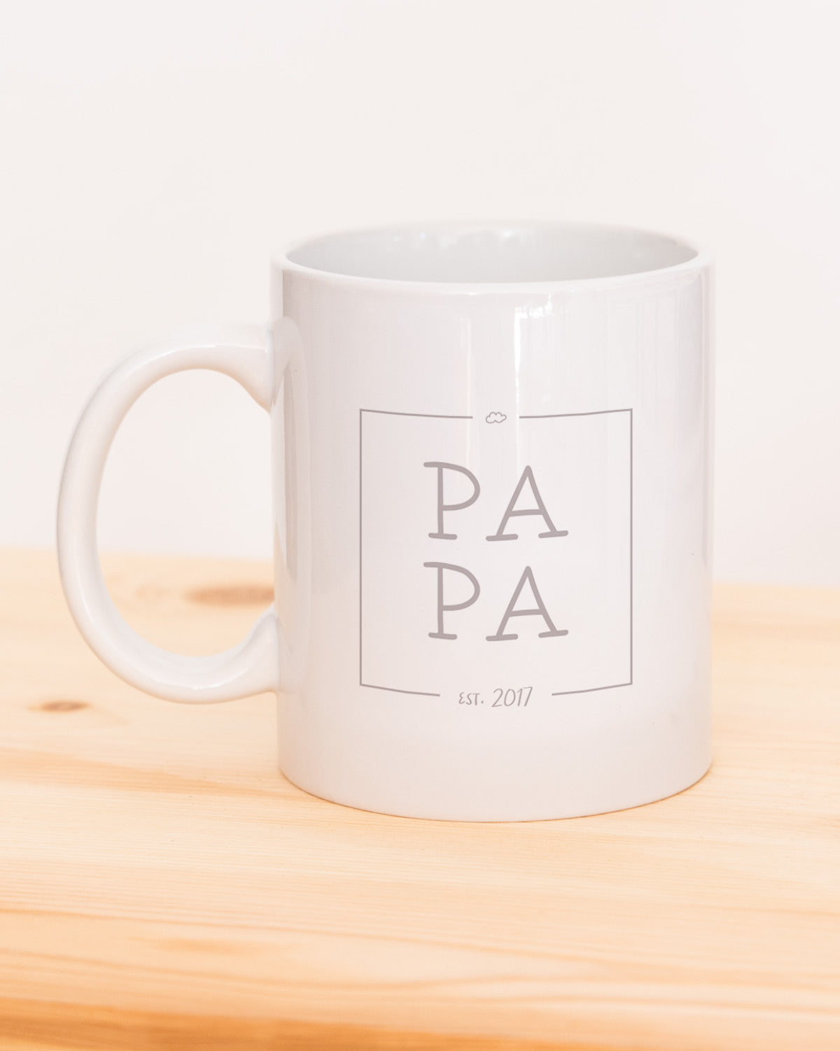 Papa est - Lalelove Tasse Weiß Tasse Lieblingsmensch®