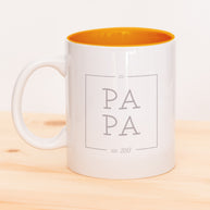 Papa est - Lalelove Tasse Orange Tasse lalelove