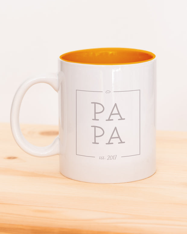 Papa est - Lalelove Tasse Orange Tasse lalelove