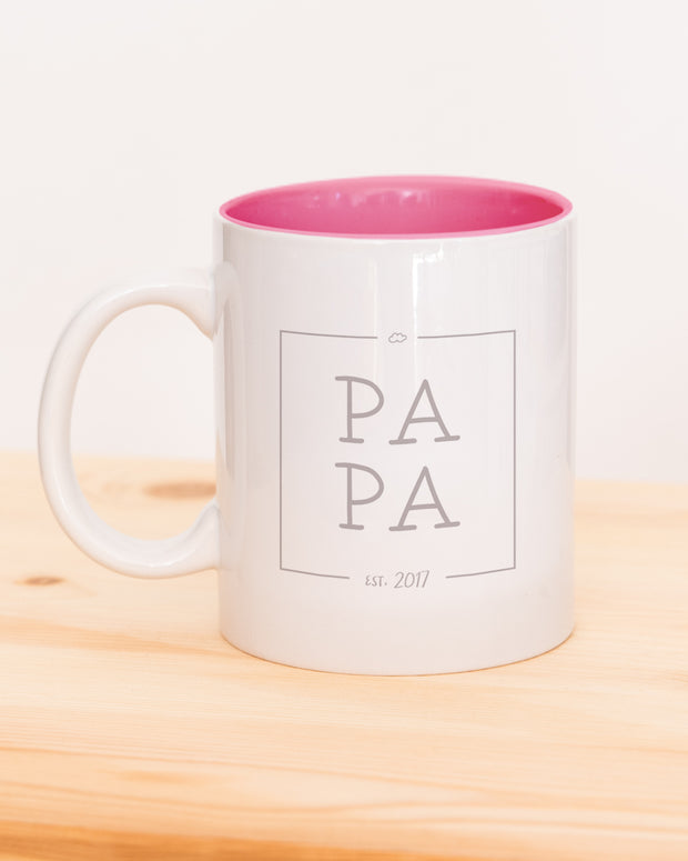 Papa est - Lalelove Tasse Pink Tasse lalelove