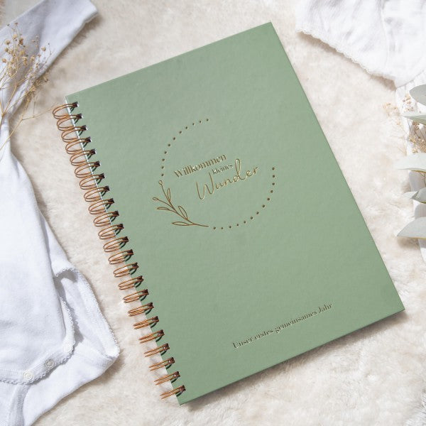 Babyalbum | Willkommen kleines Wunder Planer & Bücher Lieblingsmensch®