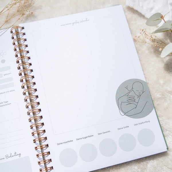 Babyalbum | Willkommen kleines Wunder Planer & Bücher Lieblingsmensch®