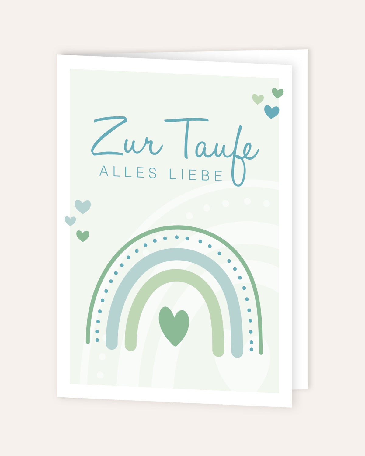Zur Taufe alles Liebe - Grußkarte Grußkarte Lieblingsmensch®