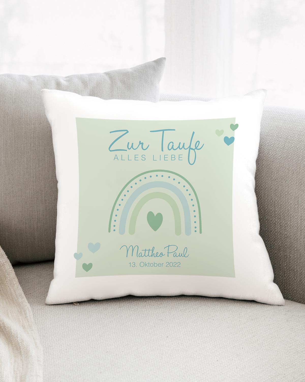 Zur Taufe alles Liebe - Kissen Kissen Lieblingsmensch®