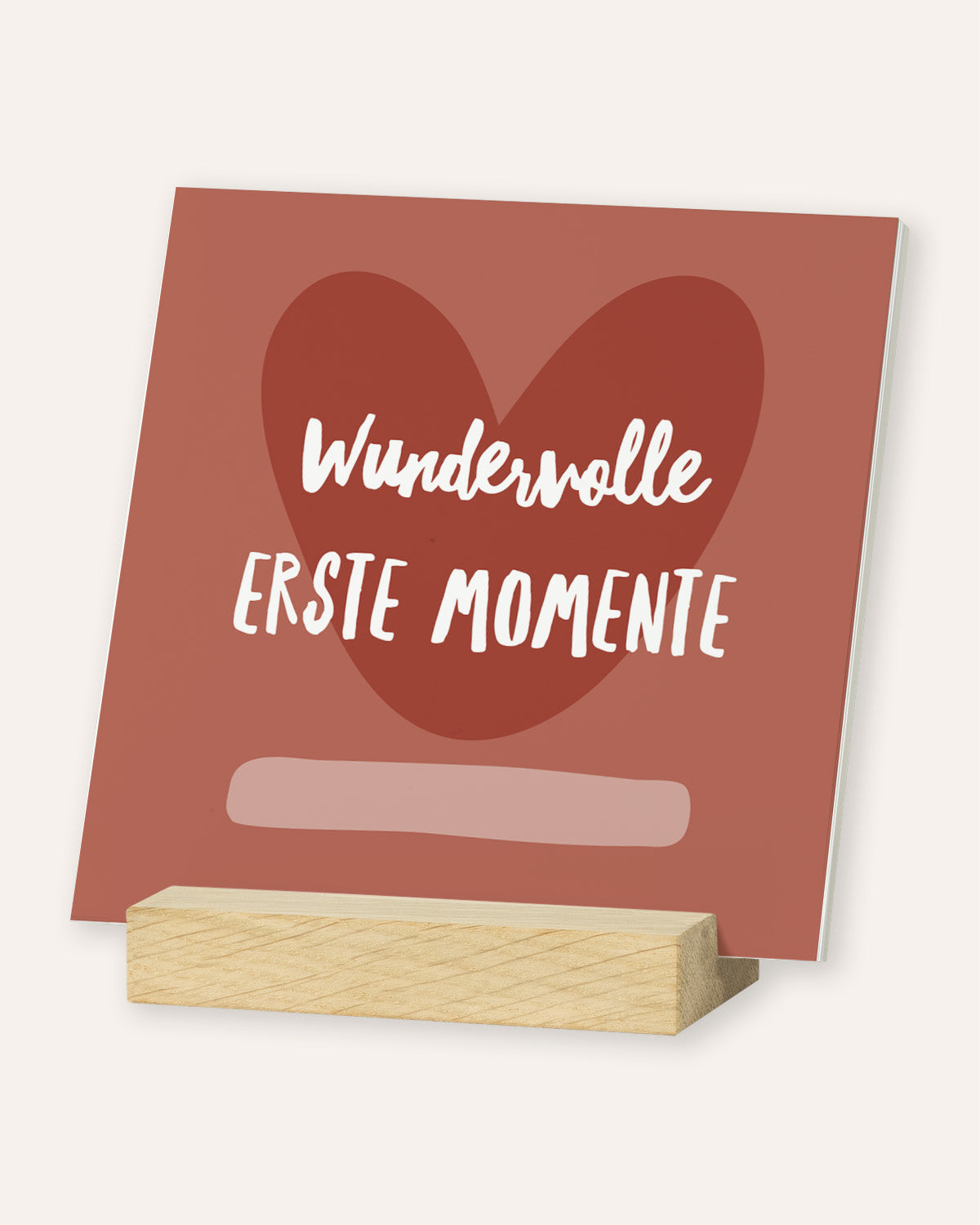 Erste Momente - Meilensteinkarten Karten im Holzaufsteller Lieblingsmensch®