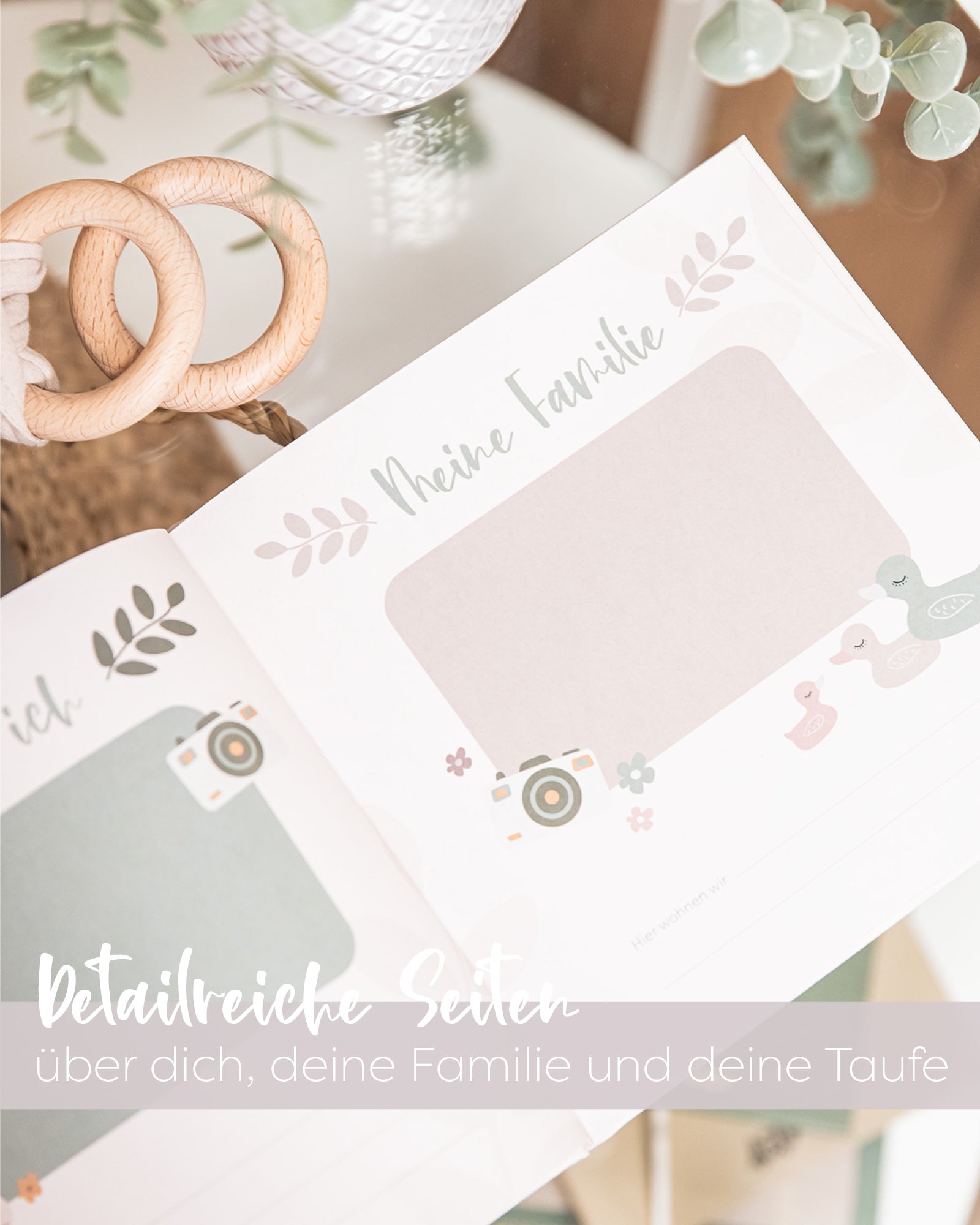 Gästebuch - Taufe | Segen Planer & Bücher Lieblingsmensch®