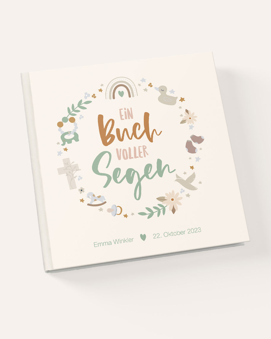 Gästebuch - Taufe | Segen Planer & Bücher Lieblingsmensch®