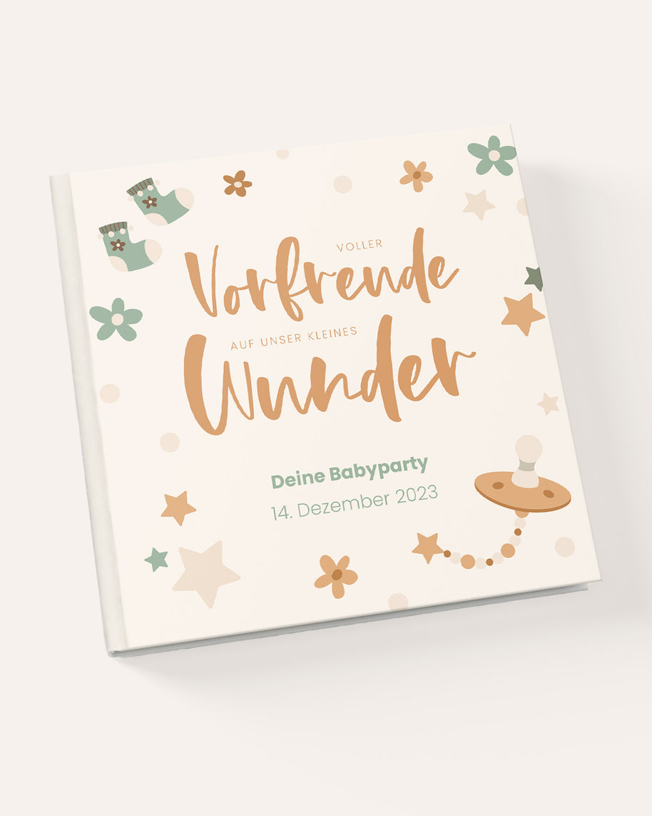 Gästebuch - Deine Babyparty | Vorfreude Planer & Bücher Lieblingsmensch®