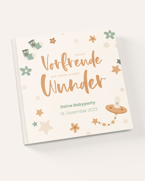 Gästebuch - Deine Babyparty | Vorfreude Planer & Bücher Lieblingsmensch®