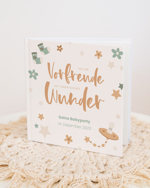 Gästebuch - Deine Babyparty | Vorfreude Planer & Bücher Lieblingsmensch®