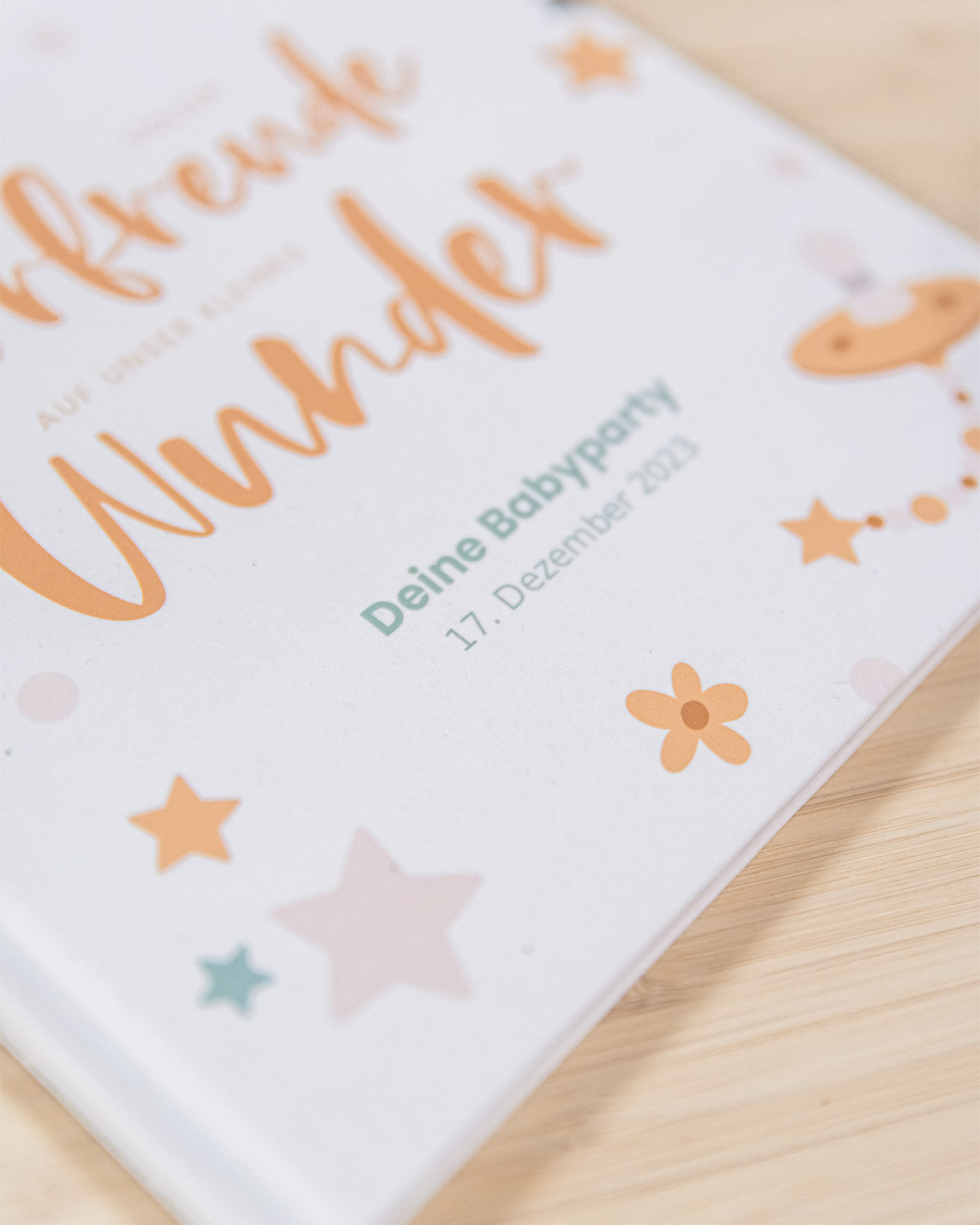 Gästebuch - Deine Babyparty | Vorfreude Planer & Bücher Lieblingsmensch®