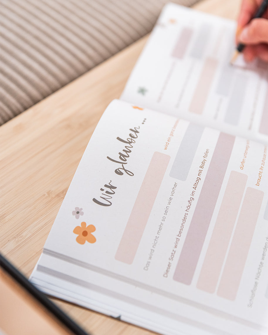 Gästebuch - Deine Babyparty | Vorfreude Planer & Bücher Lieblingsmensch®